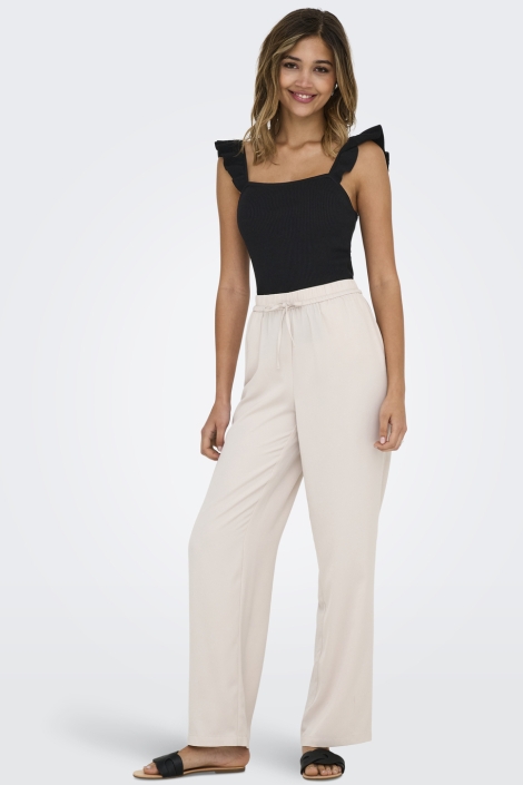Jacqueline de Yong jdynanna s/l square neck frill top